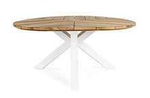 Tavolo Palmdale D160 Bianco Rt01 Bizzotto cod.0804738