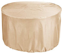 YULIAN gbdPirate Premio Copertura tavola Rotonda acquisto da Giardino Ø mobili 280x110 cm Esterno Copertura Lungo Tavolo Sedia da Giardino e Un Panno tavola Rotonda Patio Sedia Polvere 600D imperme.
