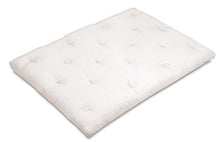 NATURAL CONFORT FUTON 140X200 1005 Cotone + Doppio Strato di Lattice + Cocco (Materasso Giapponese), Ecru' - Made in Italy