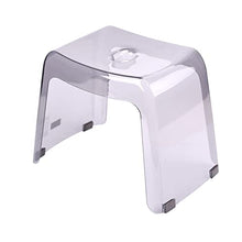JUN-Sedili per doccia - Sgabelli da Bagno Sedile da Doccia Sgabello da Lavaggio a Piedi Sgabello da Ufficio Traspirante Trasparente (Colore : #1)