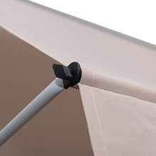 Outsunny Tenda da Sole a Bracci con Manovella, Struttura Telescopica in Metallo e Parasole in Poliestere 300x150cm
