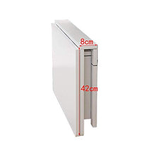 Semplicità Elegante Scaffale a Muro Supporto da Tavolo Mobile Supporto per Laptop Scrivania Pieghevole in Legno Massello Multifunzione Semplice Ristorante Camera da Letto Soggiorno, 8 Dimensioni, HJ
