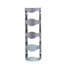 Acciaio Inossidabile Wine Rack titolari Home Bar Parete UVA Bottiglia di Vino Display Stand Rack Sospensione dell'organizzatore di immagazzinaggio (Color : 4 Hole)