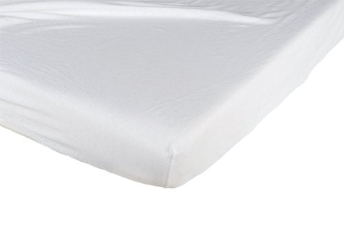 Candide - Coprimaterasso, in cotone di Jersey, 60 x 120 cm, colore: Bianco