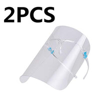 Hemoton Visiera di Sicurezza 2 Pezzi Anti-Nebbia Schizzi a Pieno Facciale Visiera in Plastica Trasparente Visiera Protezione per Gli Occhi per La Cucina da Ufficio Esterno Colore Casuale