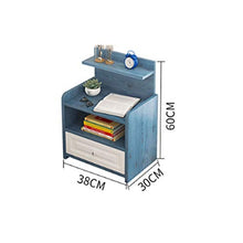 Comodino Moderno in Legno massello Minimalista Scaffale Camera da Letto Piccolo Armadio Semplice Armadio Economico Mini armadietto FANJIANI