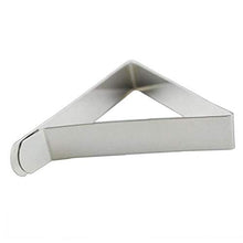 TOSSPER Clip 4 Pezzi Tovaglia, Supporto in Acciaio Inox Table Cover Morsetti per Picnic Barbecue Festa di Nozze Fai Te