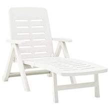 vidaXL Lettino Prendisole Pieghevole Regolabile con Braccioli Leggero Robusto Giardino Spiaggia Sedia a Sdraio Chaise Longue in Plastica Verde