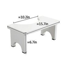 LZL Sgabello WC Sgabello a Pedale Squatti Sgabello Solido Sgabello Basso Sgabello Bagno Bagno WC Antiscivolo Sgabello in Legno Adatto a Tutti i Servizi igienici Vasino Tozzo