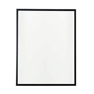 CENPEN, specchio da trucco – telaio Ps, può essere sospeso verticalmente o orizzontalmente, tavolo da toeletta da parete impermeabile 50 x 70 cm/60 x 80 cm