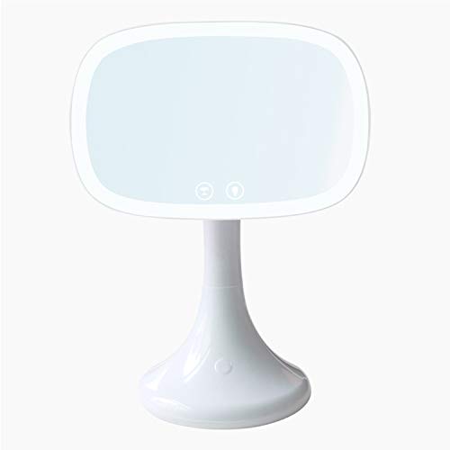 Specchio per Trucco A LED con Touch Screen, Specchio da Regalo Illuminato da Tavolo da Trucco Illuminato con Specchi Ingrandenti 10x