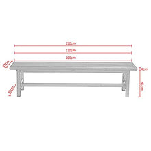 GaoF Panchina da Giardino per terrazza Panchine per Il Tempo Libero da Esterno, panchina da Giardino Resistente alle intemperie in Acciaio Inossidabile e Legno massello, panchina Decorativa 2-4