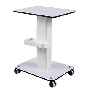 Xiao Jian Carrello di rotolamento bianco di bellezza con il vassoio di stoccaggio, piedistallo di designazione del carrello dell'attrezzatura della piccola bolla, for depilazione dello Carrelli di ser