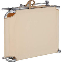 TecTake 800773 Set 2X Sedia a Sdraio con Parasole, Schienale Regolabile in 4 Posizioni, Rivestimento Resistente, Giardino Spiaggia Lettino da Sole - Disponibile in Diversi Colori (Beige | No. 403418)