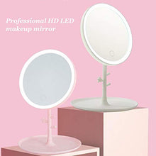 Henai Specchio per Trucco LED da Tavolo dimmerabile con ingrandimento Cost-Effective