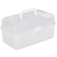 TMISHION Scatola portaoggetti per Medicina Domestica Portatile con Custodia Portatile, con Maniglia Portatile, 2 Dimensioni(L)