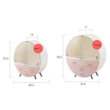 Cosmetic Case Ladies Large-Capacity Layered Detachable Lipstick Jewelry Storage Box Rain-Proof Dust-Proof Cosmetic Storage Box