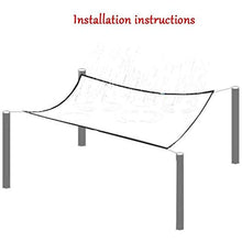 AMDHZ Telo Impermeabile con Occhielli Telone Esterno Trasparente Giardinaggio, Terrazza, Serra, Baldacchino da Esterno, Copertura per Piscina da Giardino (Color : Clear, Size : 1x1m/3.3x3.3ft)