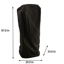 ZHW Traspirante Giardino Patio Heater Copertura, Antipolvere Impermeabile Covers Protector Esterna, Copertura Mobili da Giardino Covers Protettiva Impermeabile di Copertura da Giardino