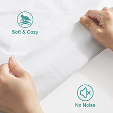 Bedecor Impermeabile Coprimaterasso Matrimoniale in Flanella di Tessuto Spugna 160x200, 100% Cotone Proteggi Materasso, Silenzioso, Traspirante