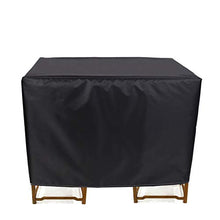 BAILR Copritavolo da Giardino 269×180×89cm, Coperture per Tavoli, Copertura Mobili Giardino,Copertura Tavolo Giarding, Antivento/UV/Impermeabile, Resistente allo Strappo 425D Oxford