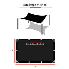 KDDEON Rete Ombreggiante Traspirante Resistente al 95% ai Raggi UV,Panno Ombreggiante con Anelli di Tenuta e Coulisse,per Divisorio Recinzione Pergola Giardino Piscina (2x5m/6.6x16ft)