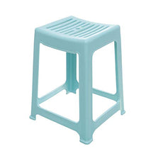 MKXF Antiscivolo Sgabello Banco di Plastica Piazza Sgabello Alto Sgabello Addensare Resistente all'Usura Sala da Casa Sedia Scarpe Cambiando Hollow Sgabello Bagno Panca Semplice Fare Un Passo