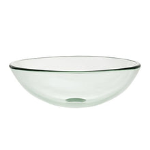 [neu.haus] Lavabo in Vetro Duro Tondo (Ã˜42cm) Vasca lavabo