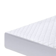 IMFAA Coprimaterasso trapuntato di protezione, extra profondo, non rumoroso, antibatterico, 50% cotone 50% poliestere Poliestere 100% poliestere Cotone, Single-40Cm Deep