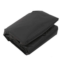 Rivestimento per sedia a dondolo impermeabile di ricambio per mobili da giardino, resistente alla pioggia, durevole e anti-polvere (nero)