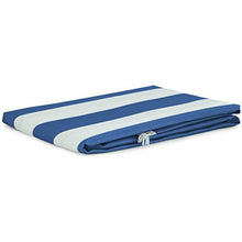 SpazioTessile Tenda da Sole Esterno Righe Blu 100% Poliestere Ombreggiante Grande 4 Mis RM (L 140X250 H)