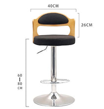Sedia da Disegno Rolling Stool,Sedia Reception Desk,Sedia da Sgabello da Lavoro,Sedia Gireggiata,Sgabello Ufficio,Sedia A Barre Rotabile A 360 Gradi Regolabile