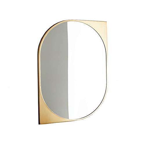 Bathroom mirror Specchio da Bagno Nordic Art Specchio da Bagno a Parete Specchio a Forma di casa Specchio per Il Trucco Specchio da Bagno Specchio da Bagno