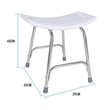 LHQ-HQ. Sedia da bagno antiscivolo Sedia da bagno Sgabello Sgabello con bracci Bianco Bagno Doccia Sgabello Sgabello Sgabello per anziani Sedia da bagno Casa, Istituzione Pension