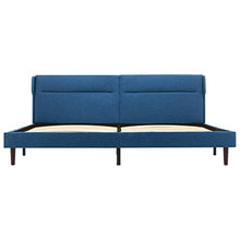 vidaXL Giroletto Blu in Tessuto 160x200 cm