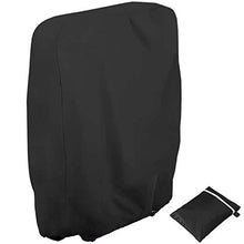 Soulpala Copertura per sedie Pieghevoli per Esterni, Nero 210D Oxford Copertura per Sedia a Sdraiod a Giardino, Impermeabile, Anti-UV