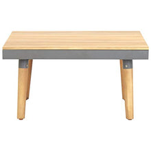 E E-NICES Tavolino da caffè per Giardino 60x60x31,5 cm Massello di Acacia