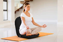 bonVIVO Easy Smart, Sedia Pieghevole Portatile da Esterno, Sedia Richiudibile con Schienale Regolabile e Copertura Impermeabile, Ideale Come Sedia da Yoga, Cuscino da Meditazione o Sedia da Campeggio