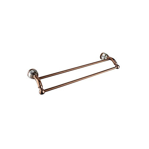 MBYW Portasciugamani Moderno e Minimalista Alto carico Portasciugamani Elegante da Bagno Mensola portaoggetti Set Accessori Bagno in Oro Rosa, portasciugamani
