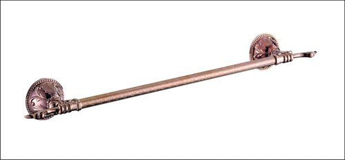 MBYW Portasciugamani Moderno Minimalista Portasciugamani Elegante per Il Bagno di Moda Portasciugamani Singolo in Rame Pieno Intagliato Oro Rosa Bagno Ciondolo Bagno  Adatto per Bagno,Cucina, Ufficio