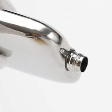 UPKOCH Flacone da Tasca in Acciaio Inossidabile da 7 Once Fiaschetta per Bottiglia da Whisky per Liquore da Donna per Uomo Adulto