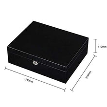 Cigar Humidor, Portatile Cigar Humidor di Legno Solido Legno di Cedro Portasigari può Contenere Circa 50 (340 * 270 * 110Mm)