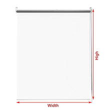 Trasparente Kit Tenda A Rullo, 20mil Di Spessore Schermo In Plastica Resistente Alle Intemperie Installazione Senza Pugno Per Interni Ed Esterni, Finestre Del Balcone
