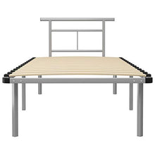 FAMIROSA Giroletto Giroletto Grigio in Metallo 90x200 cm-4822