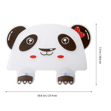 UPKOCH Protezione dell'Acqua in Silicone Modello Panda Tipo Ventosa Lavello per Piscina Barriera Anti-Schizzi d'Acqua per Cucina Bagno E Lavelli a Isola