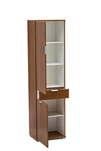 MeMi Me401NOC Armadio, Legno, Noce, 36.5x45x174 cm