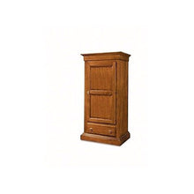 Estea Mobili - ARMADIO 1 ANTA 1 CASSETTO LEGNO MASSELLO L 96 P 56 H 197 - 1706A - Come foto