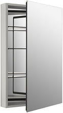Armadietto catalano della medicina di Kohler 2943-PG-SAA, alluminio anodizzato satinato