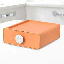 Aosong - Scatola portaoggetti da scrivania innovativa, in plastica, per ufficio, trucco, gioielli, cosmetici, occhiali, strumenti, penne, 21 x 20 x 8 cm