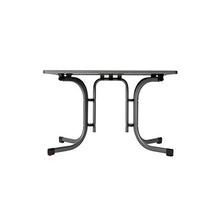 Tavolo Pieghevole Tavolo da Giardino Tavolo da Campeggio Controllo di Livello Grigio Antracite 110 x 70 x 70 cm